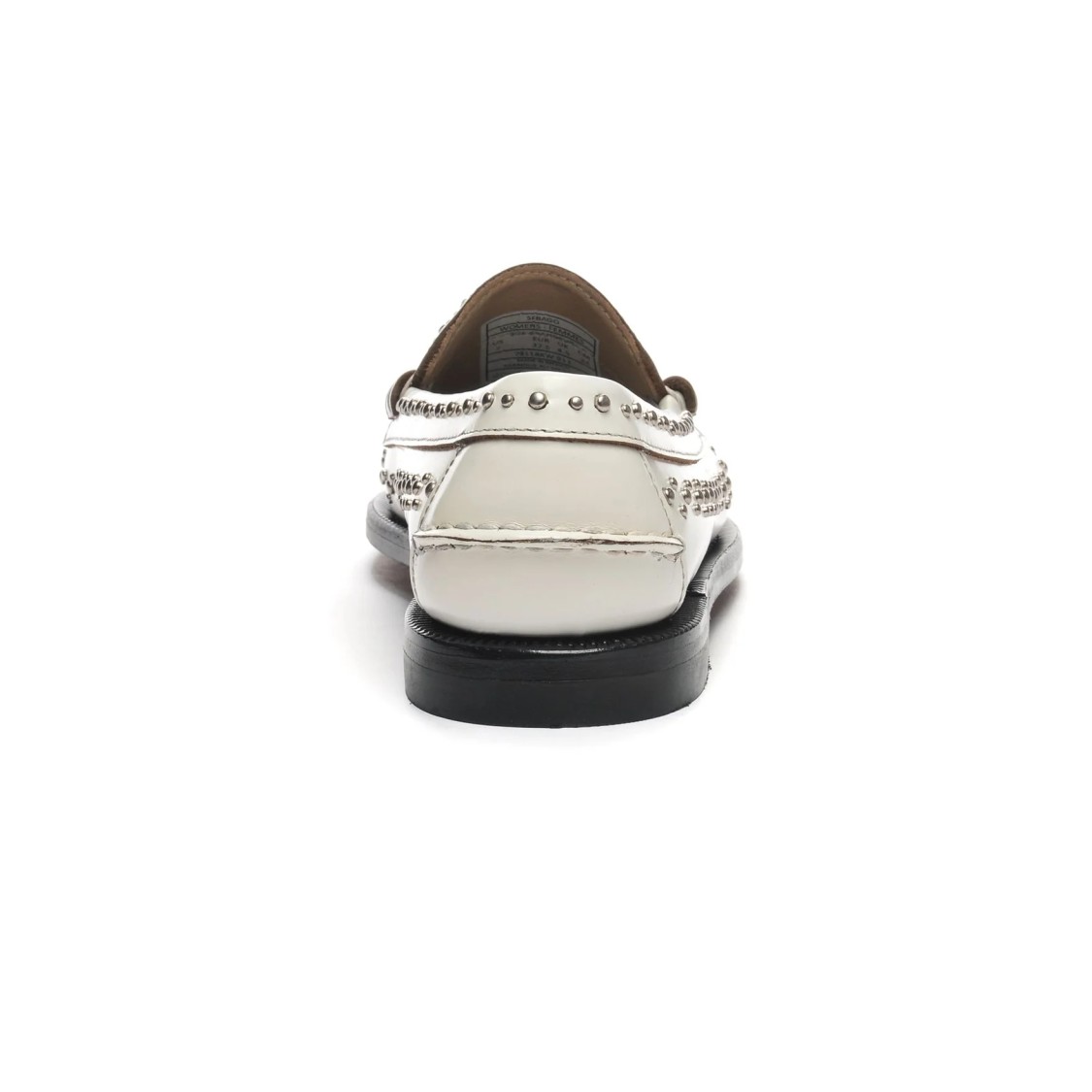 Shop Sebago Moccasin With Hand-sewn Vamp In Grey