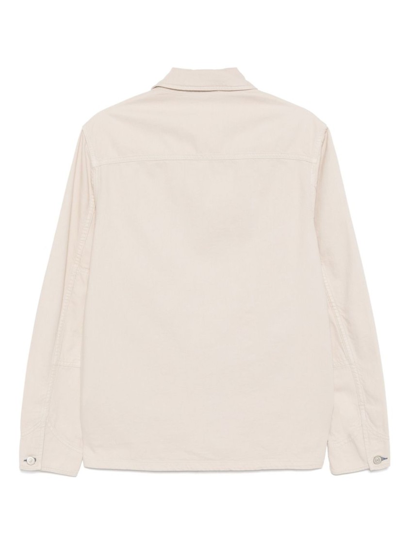 Paul Smith Utility Jacket Workwear Four Pockets In Neutral