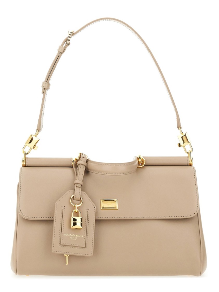 Dolce & Gabbana "my Sicily" Handbag In Neutral