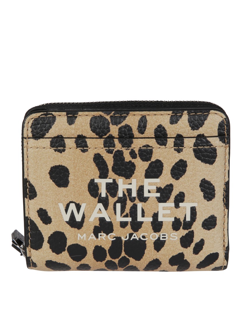 Marc Jacobs The Mini Compact Wallet In Black