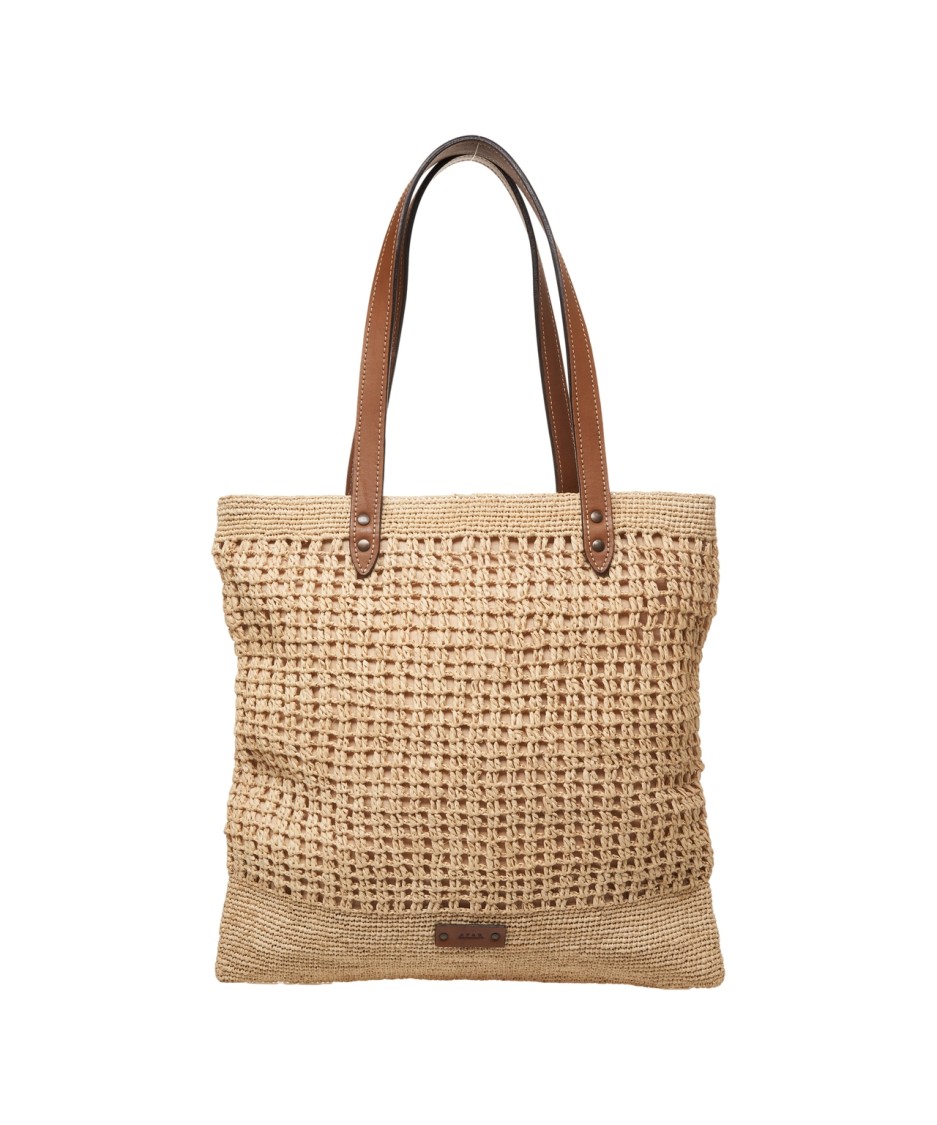 AFAR AFAR BAACO' RAPHIA TOTE BAG 
