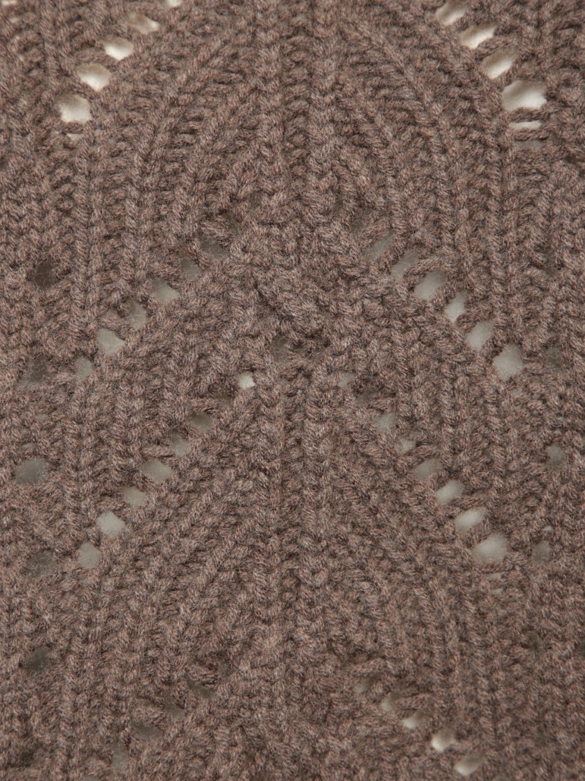 Shop Loulou Studio Beige Knitwear With Textured Pattern In Brown