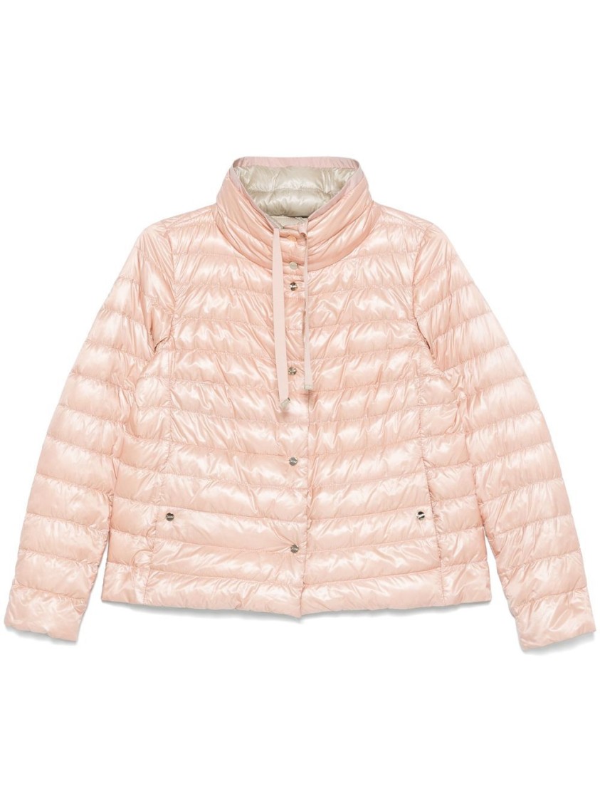 ブルゾン Herno Quilted Lightweight Polyamide Jacket With Contrasting Herno Quilted Lightweight Polyamide Jacket With Contrasting