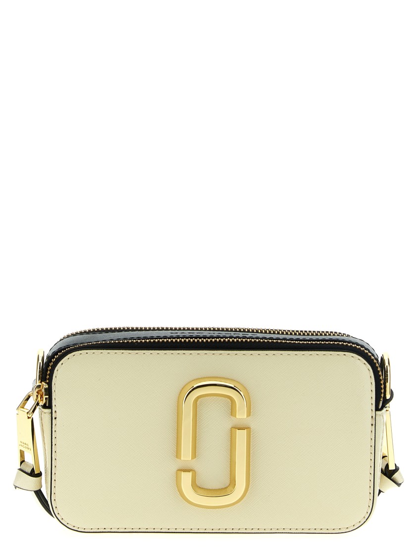 Marc Jacobs 'the Snapshot' Crossbody Bag In Neutral