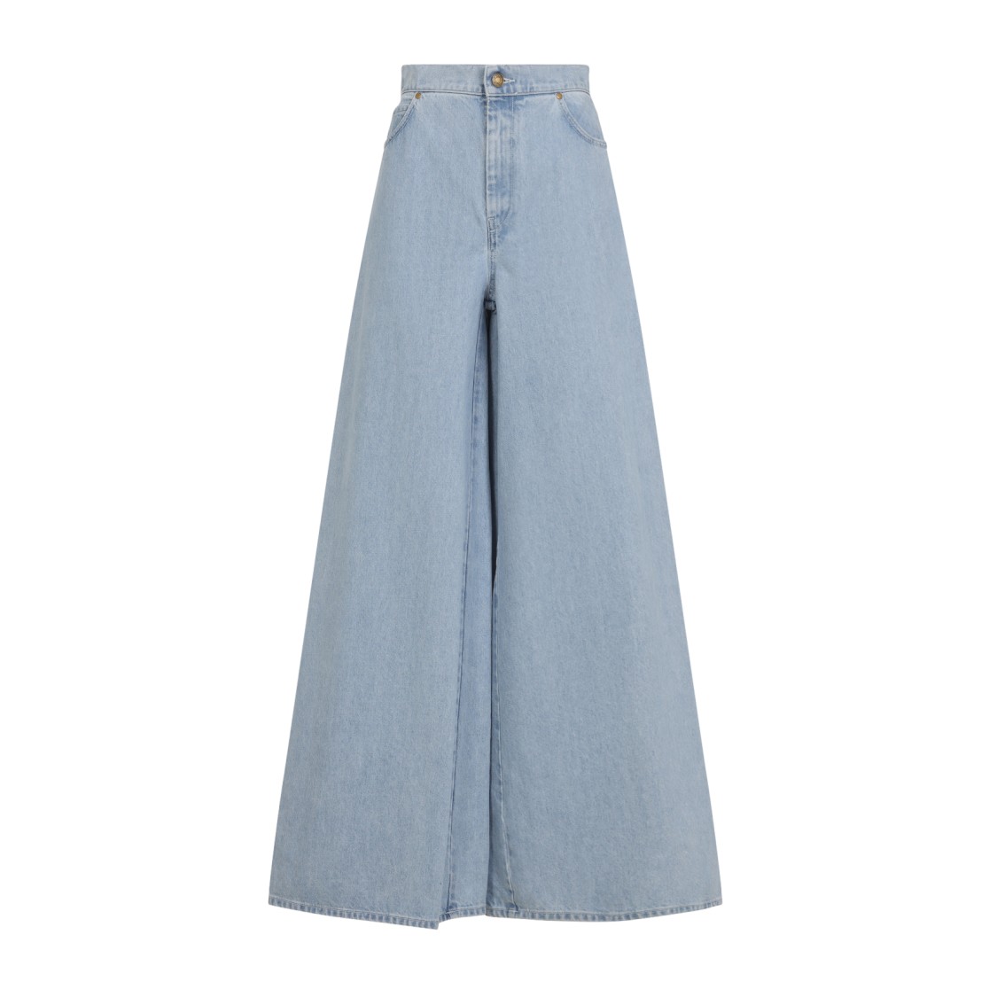 Max Mara Affari Wide Leg Jeans In Blue