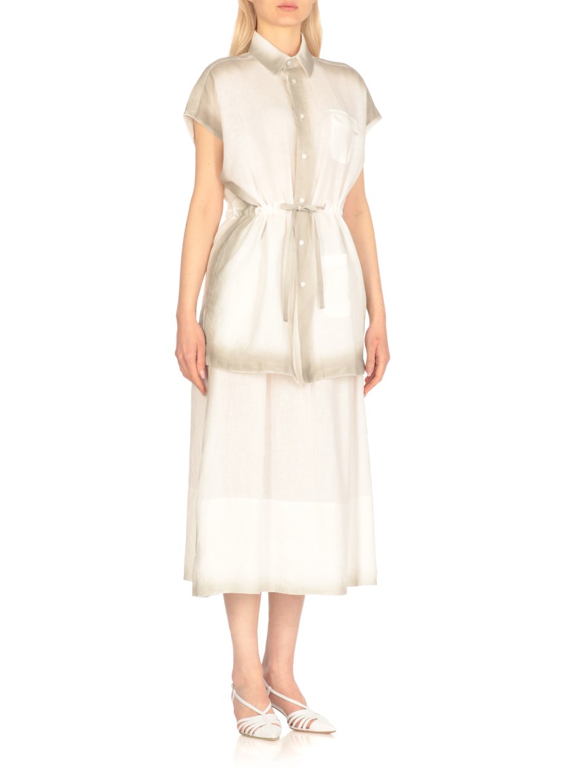 Fabiana Filippi Drawstring Waist Blouse