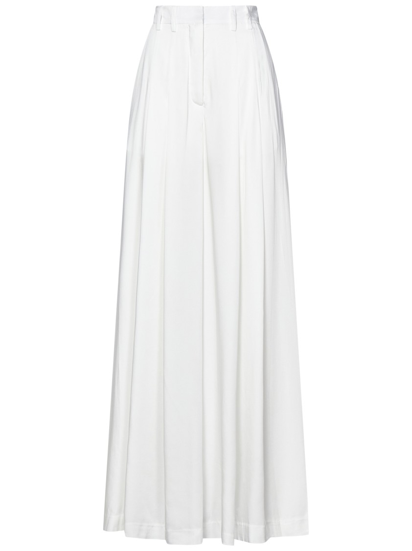 Monot Mônot Wide-leg Trousers With Double Front Pleat