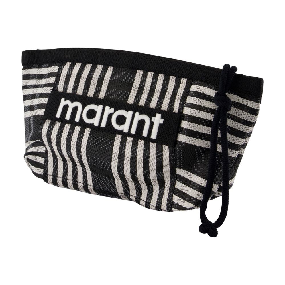 Isabel Marant Powden Ge Clutch - Nylon - Black