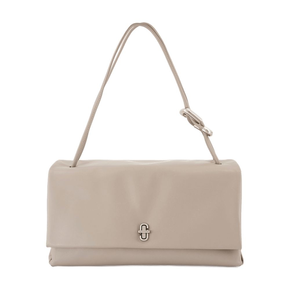 Marc Jacobs The Big Link Shoulder Bag - Leather - Grey In Neutral