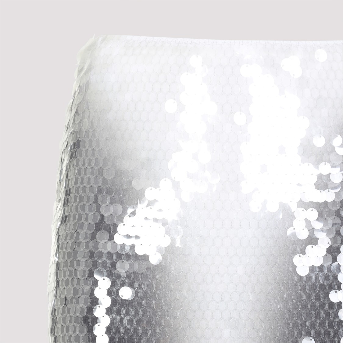 Sportmax Gradient Sequin Pencil Skirt In Grey