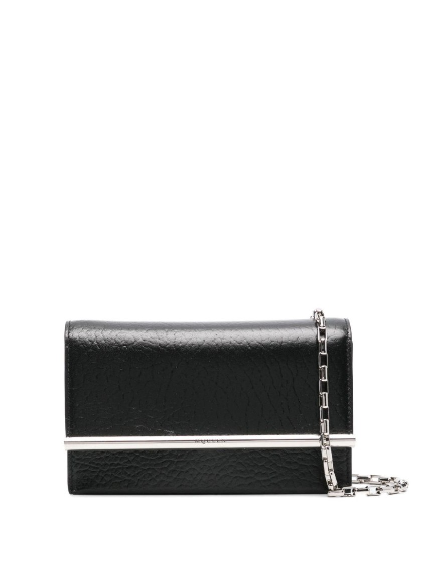Alexander Mcqueen Mini Rectangular Cross-bar Clutch Bag