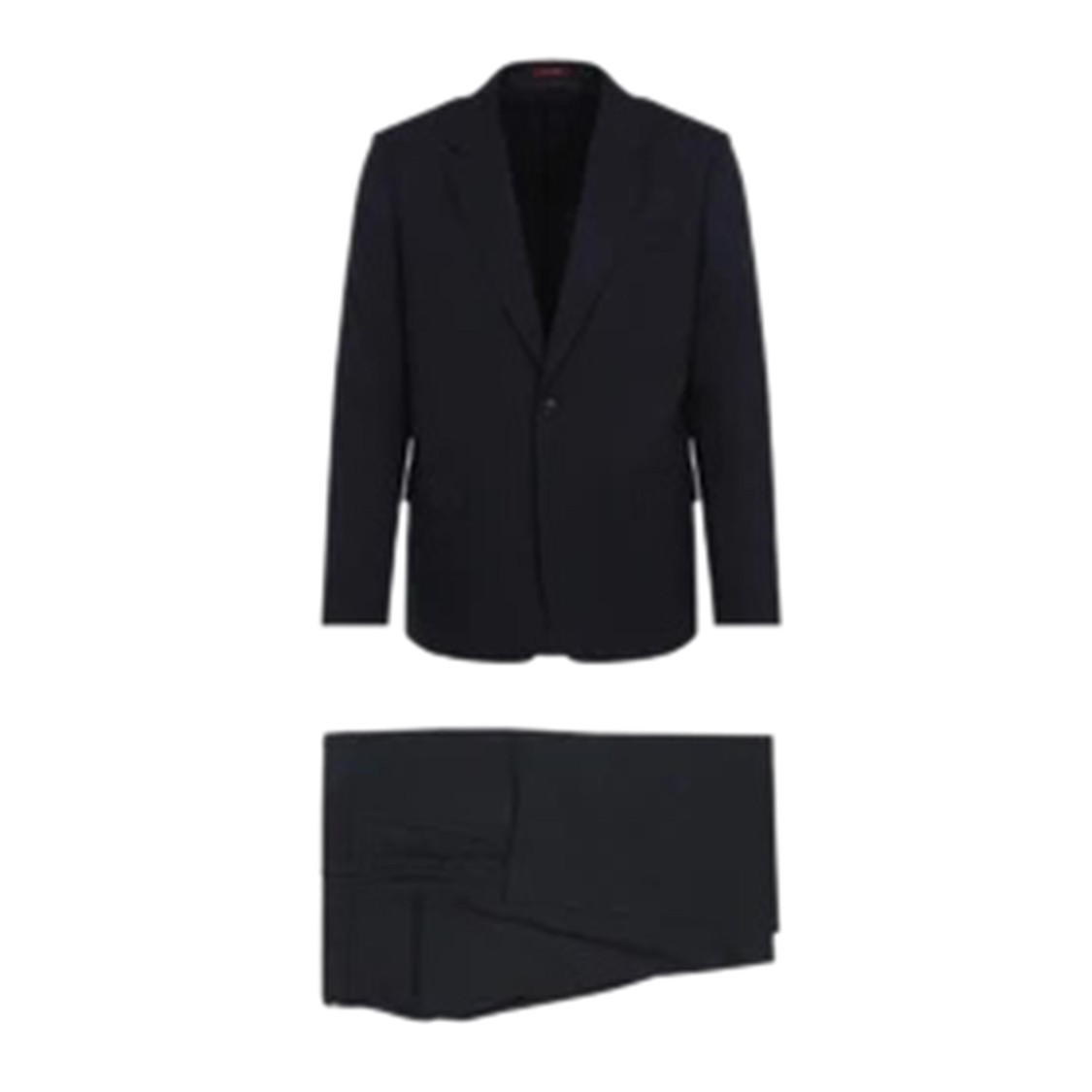 Gucci Tailored Black Wool Suit With Single-breasted Blazer