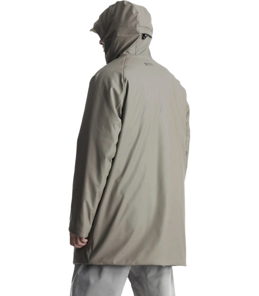 Krakatau Mentat Taupe Parka In Neutral