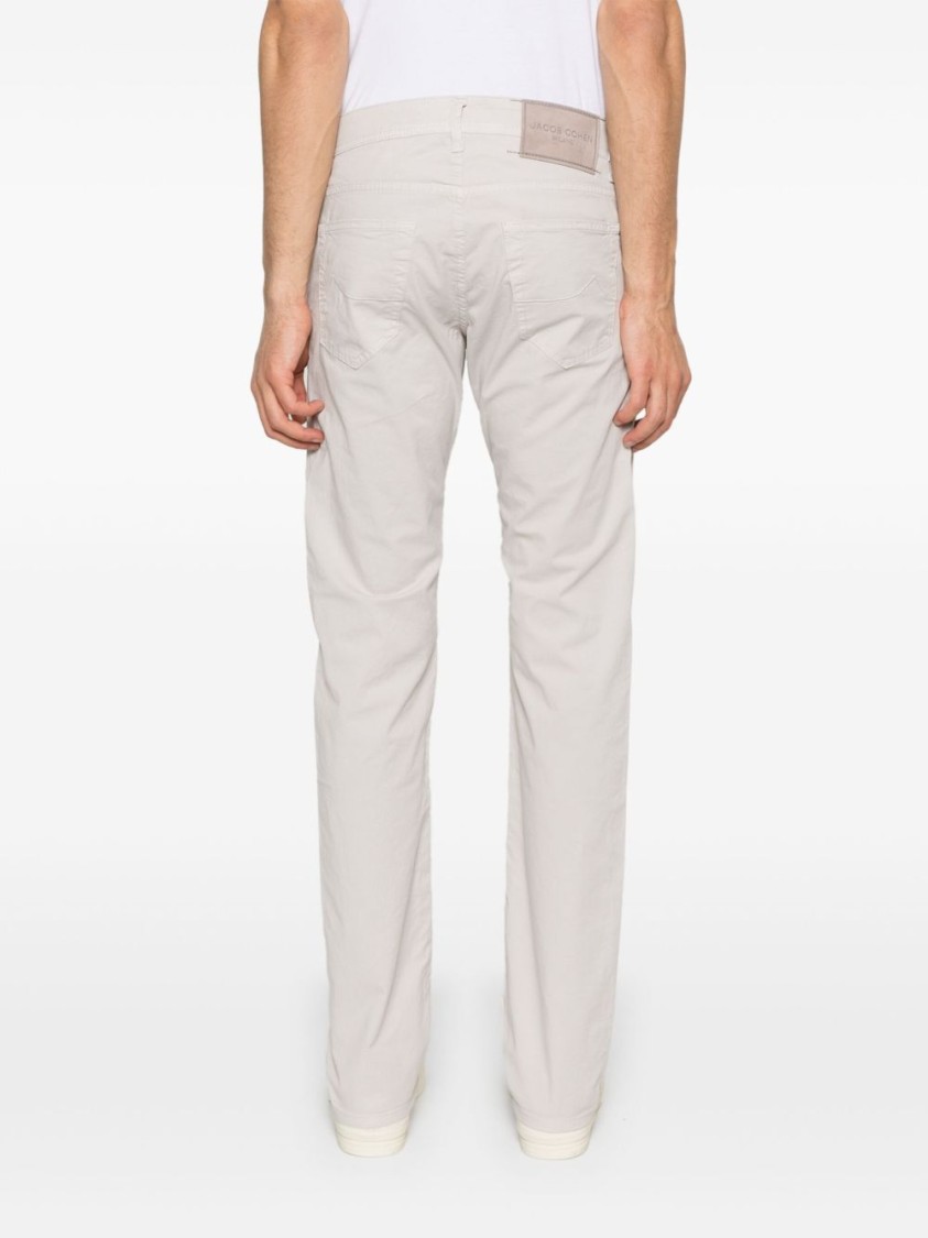 Jacob Cohen Nick Trousers In White