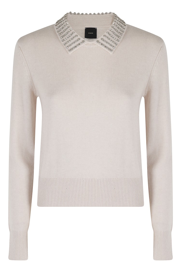 Pinko Sweater In White ModeSens