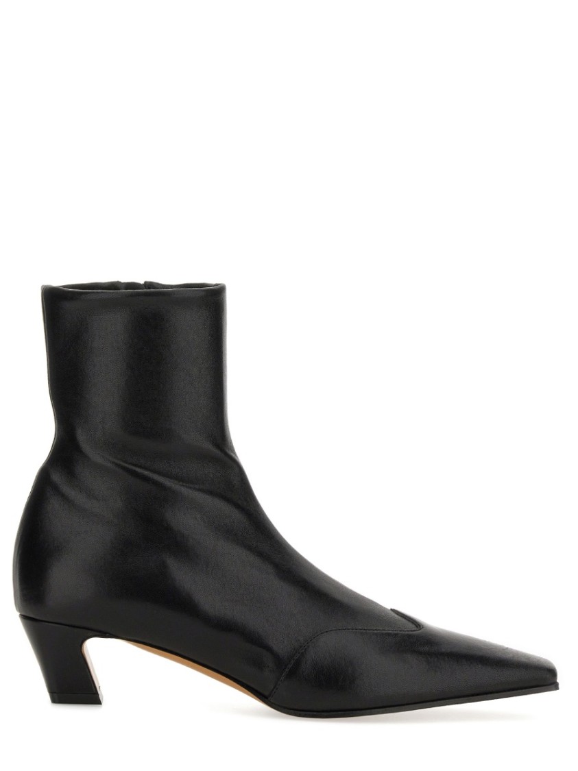 Shop Khaite "nevada" Low Stretch Boot