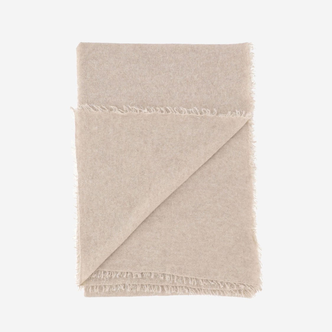 Faliero Sarti Alux Cashmere Blend Scarf In Neutral