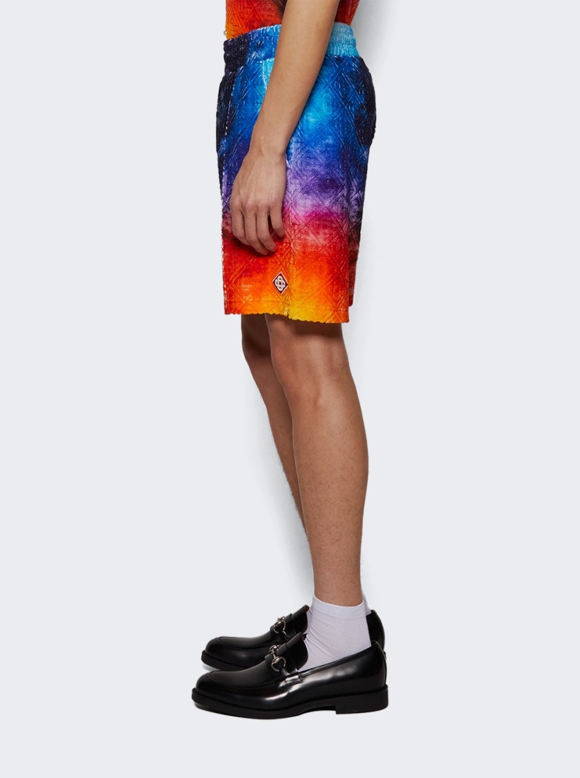 Casablanca The Gradient Towelling Bermuda And Short Multicolor