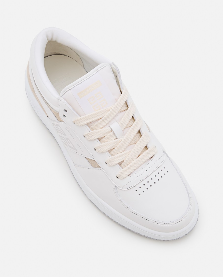Shop Givenchy White G Move Low Top Lace Up Sneakers