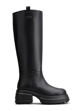 ブーツその他 Tod's Minimalist Closed Long Boots With Textured Sole Tod's Minimalist Closed Long With Textured Sole | THE LIST