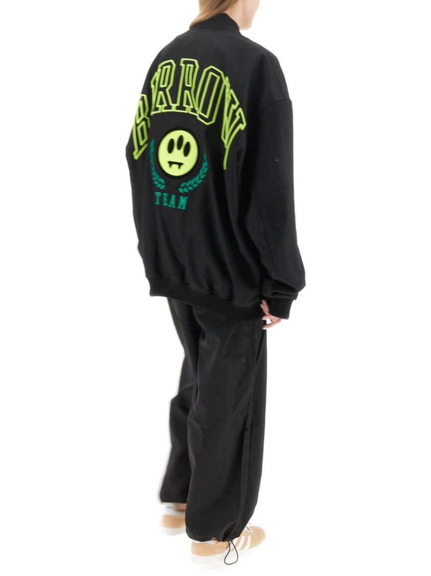 BARROW BARROW PLAYFUL GRAPHIC OVERSIZED JACKET