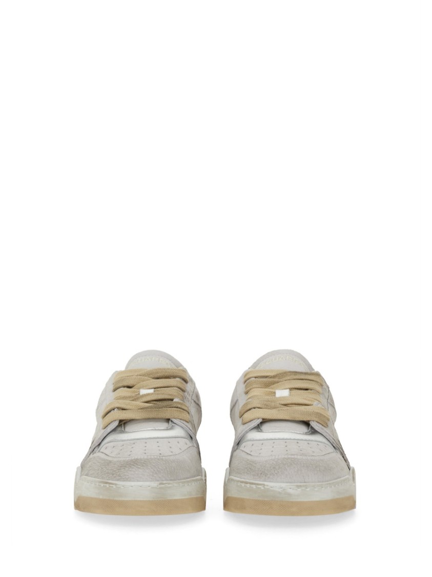 Dsquared2 Sneaker Spiker In Grey