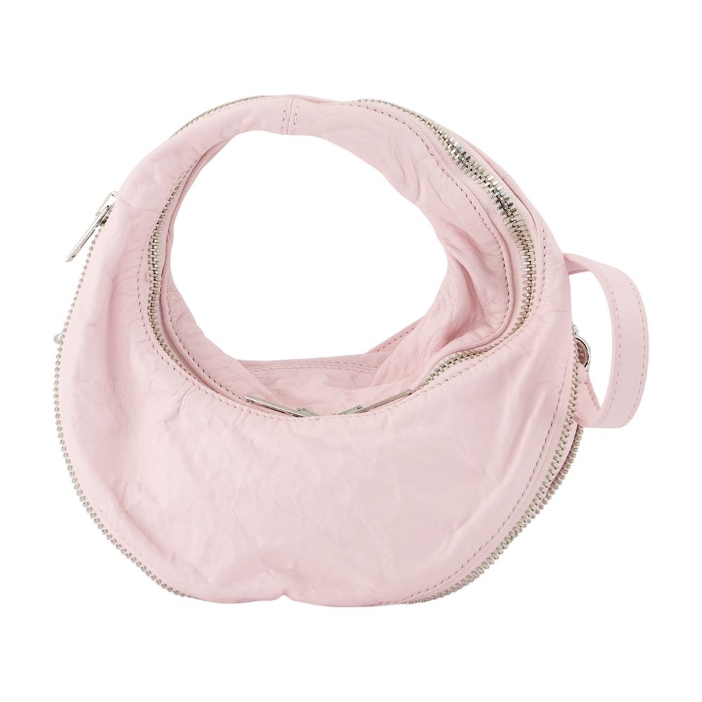 Alexander Wang Twyst Mini Crossbody - Leather - Pink In Neutral