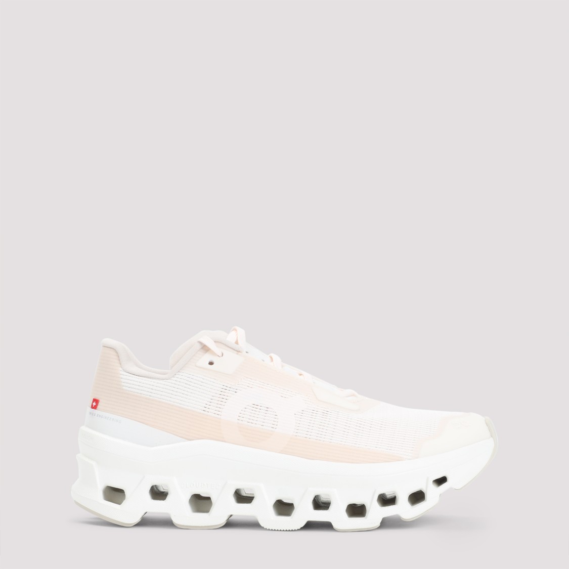 On Dew Ivory White Textile Cloudmster Void Sneakers In White