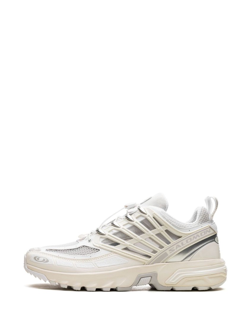 Salomon Acs Pro Sneaker With Breathable Mesh Upper In Grey