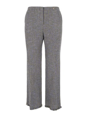 Versace Cut-Out Pants Skinny in Black | THE LIST