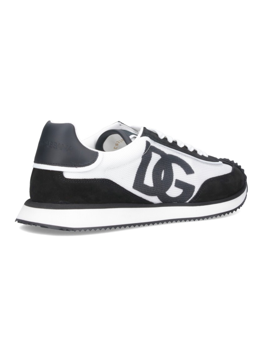 Dolce & Gabbana Mixed-material Dg Cushion Sneakers