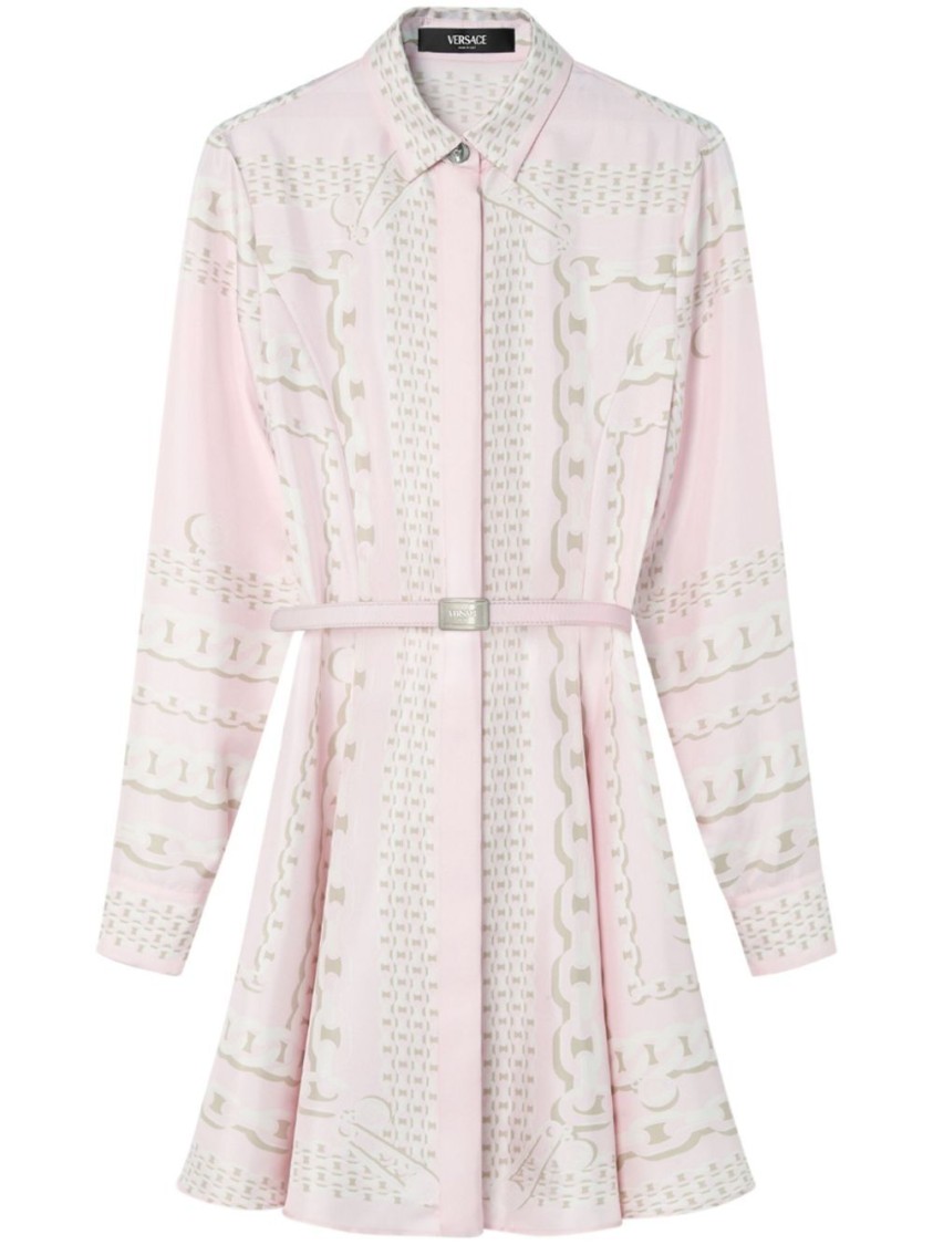 Versace `treasure Foulard` Dress