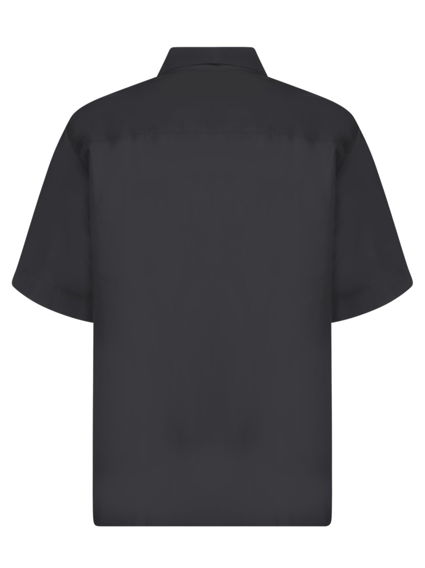 Givenchy Chemise Zippée À Détail 4g In Black