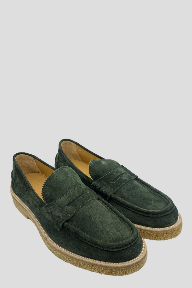 Sturlini Mocacin Green In Black
