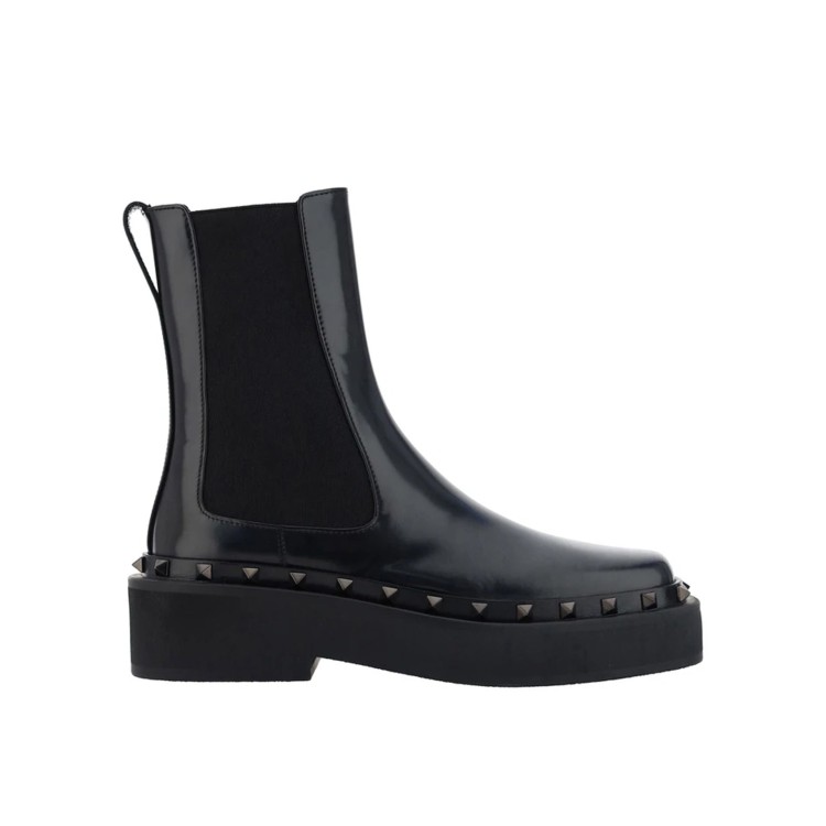 【関税込み】ブラック Rockstud M-Way ブーツ Valentino Rockstud M-Way Boots in Black | THE LIST