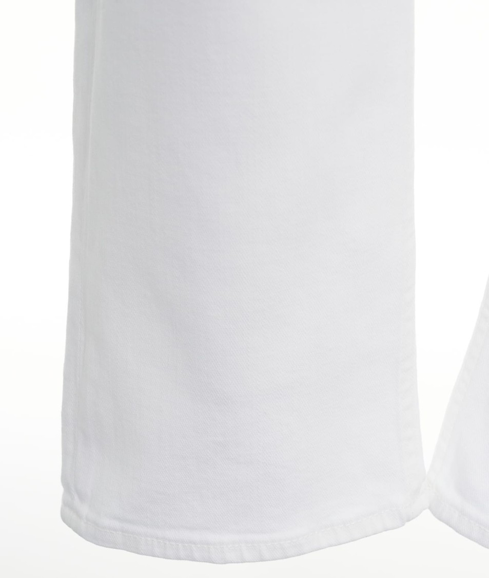 7 For All Mankind Straight Jeans 'the Straight Plan' In White