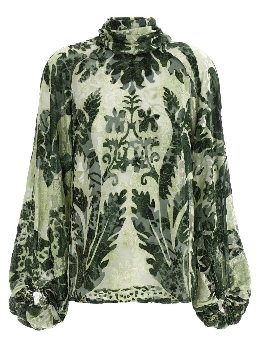 F.r.s For Restless Sleepers 'polimnia' Blouse In Gray