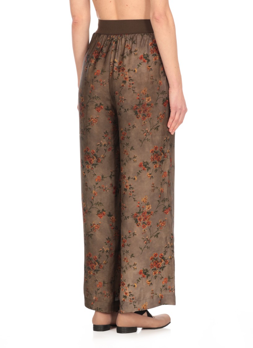 Uma Wang "pansy" Palazzo Pants In Green