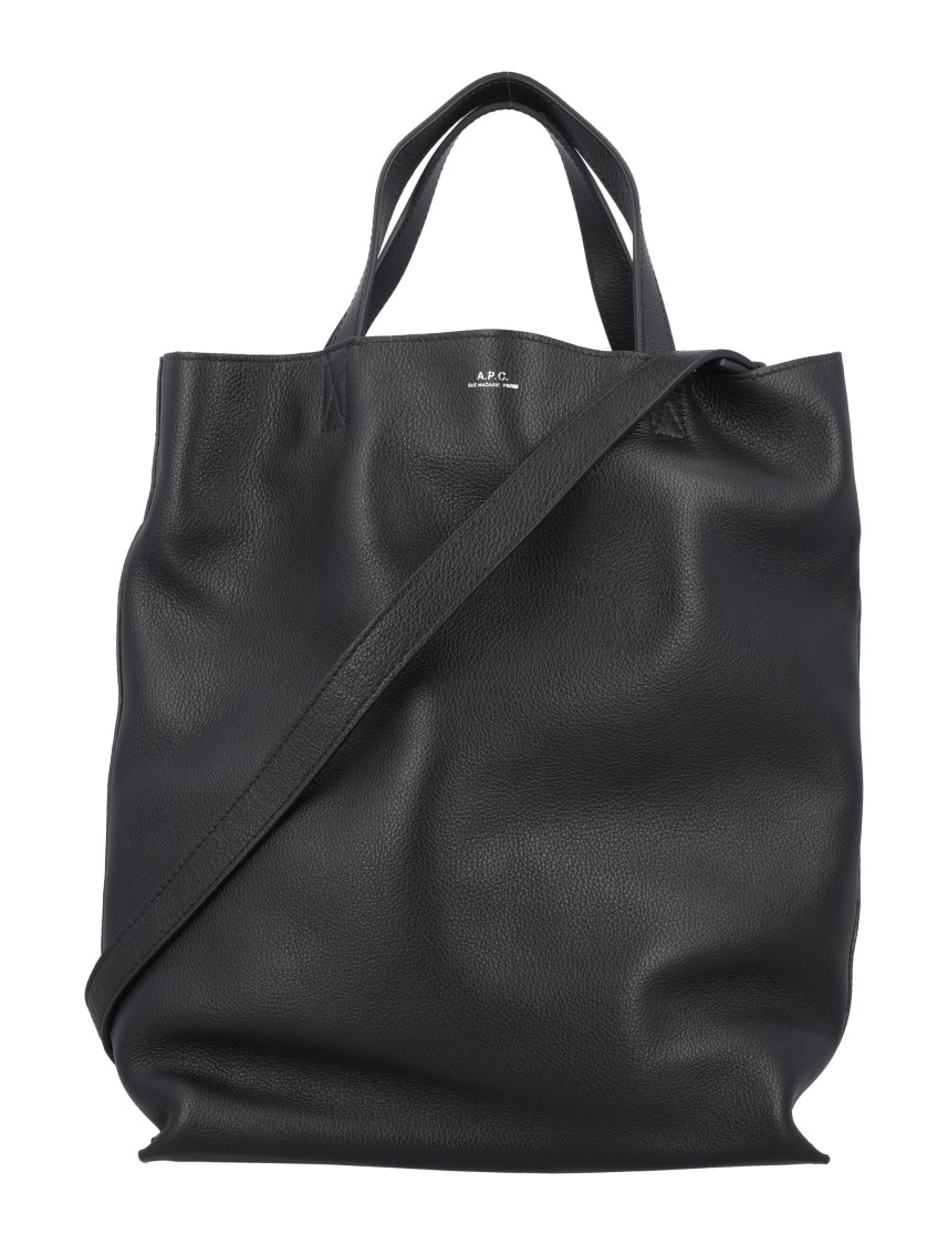 Apc A.p.c. Maiko Medium Shopper Tote In Black