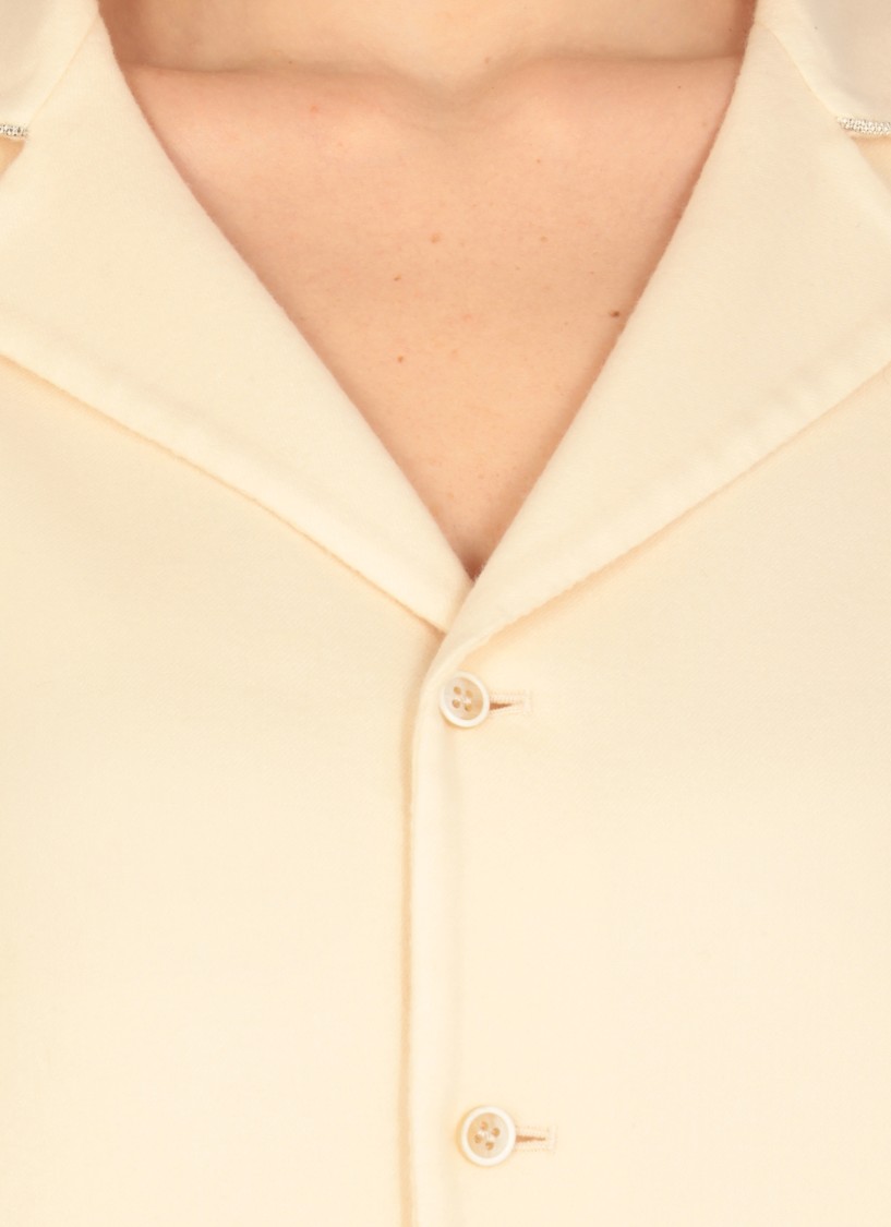 FABIANA FILIPPI FABIANA FILIPPI IVORY WOOL BLAZER