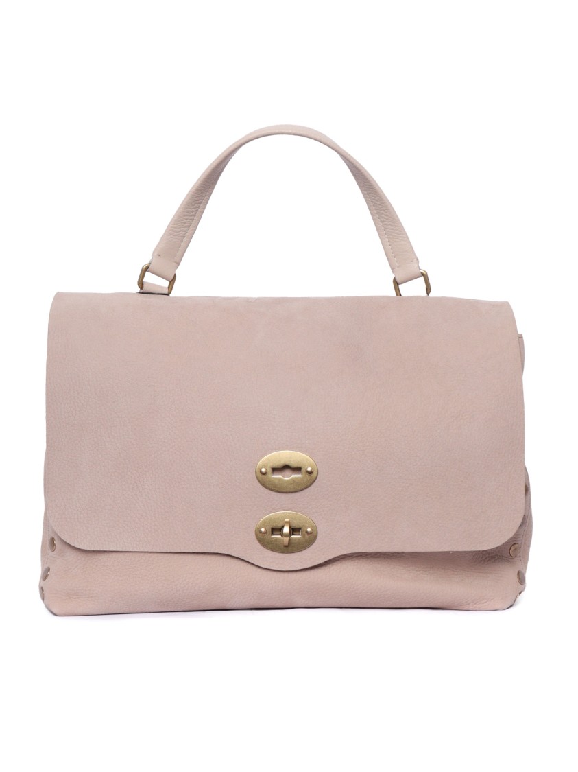 Zanellato Srl Beige Mauve Postina Jones Medium Bag Shoulder