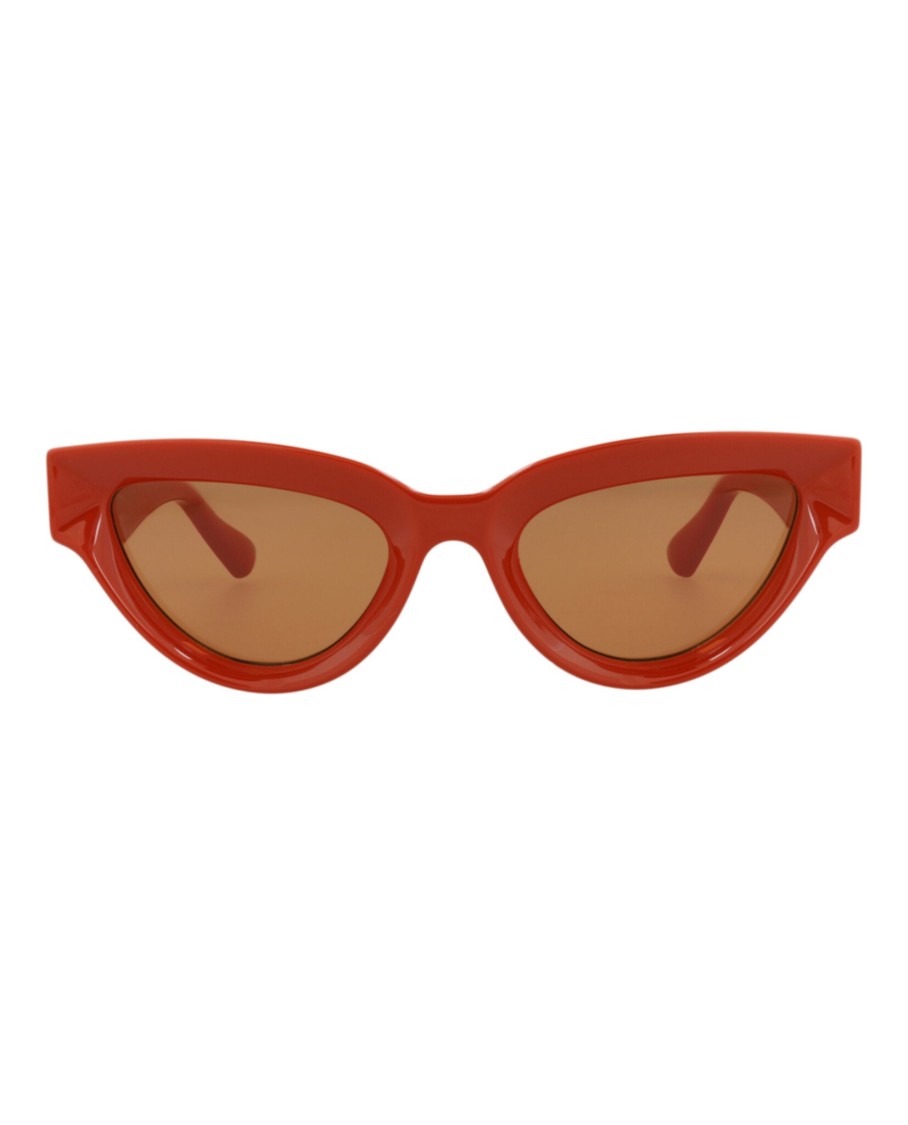 Bottega Veneta Cat Eye-frame Injection Sunglasses