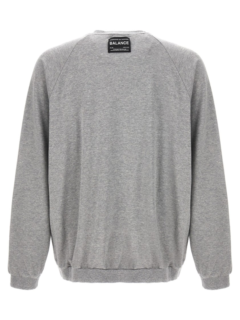 Undercover 'harmony And Disorder' Crewneck Sweater In Gray