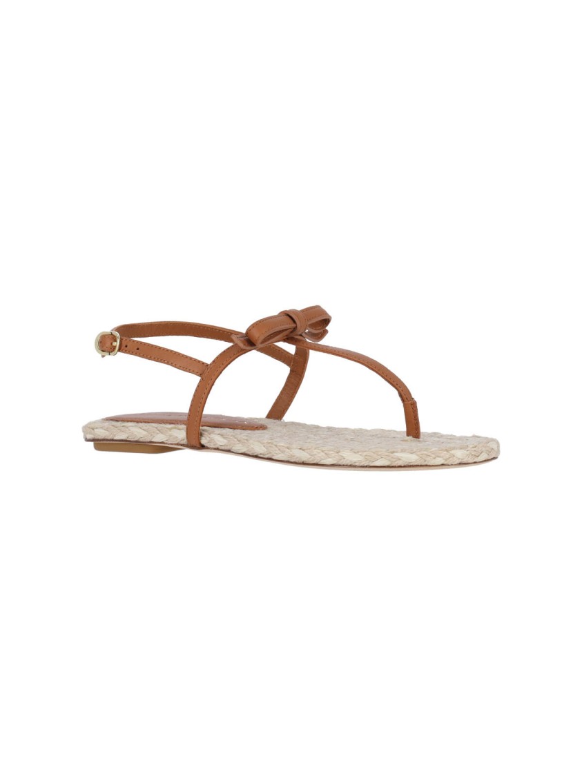 Stuart Weitzman "felicity" Espadrille Sandals - Brown In Brown