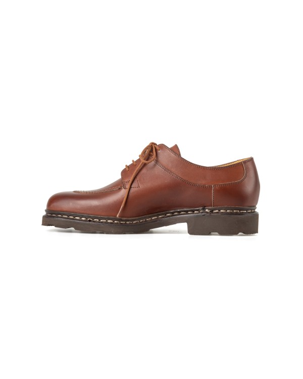 スニーカー Paraboot Brown Derby Sneakers With Norwegian Welt Paraboot Brown Derby With Norwegian Welt Construction | THE LIST