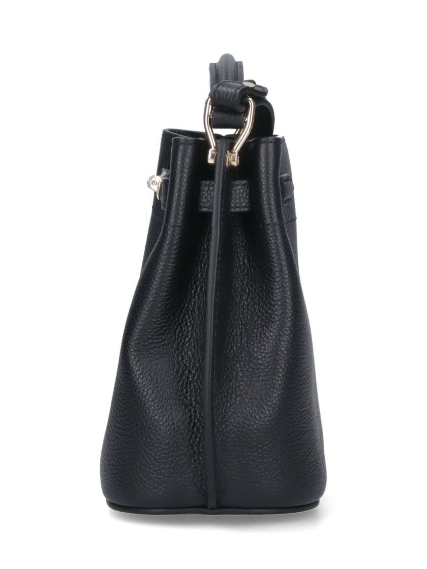 Shop Mulberry Mini Bucket Bag "islington" – Black