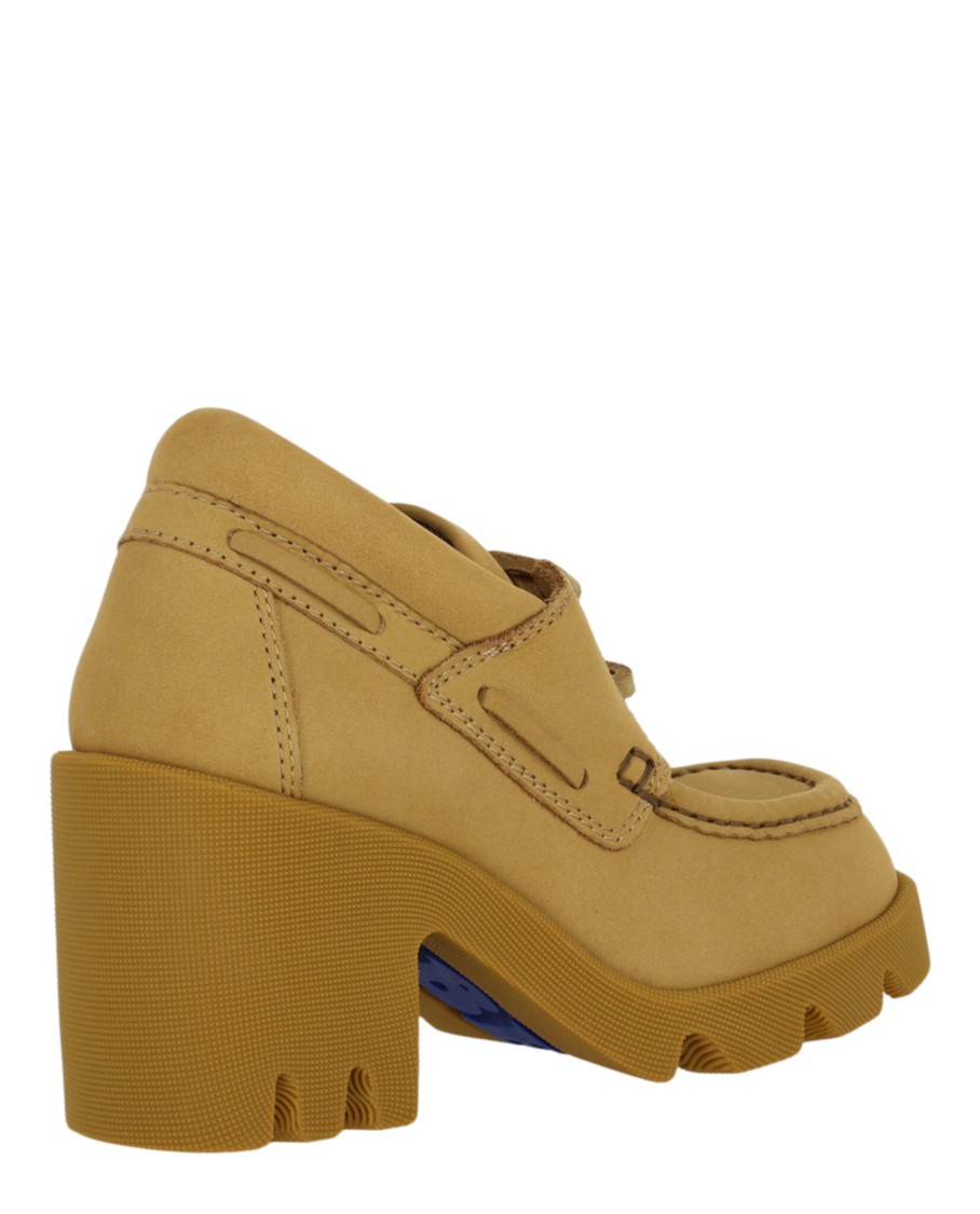 Burberry Nubuck Stride Loafers