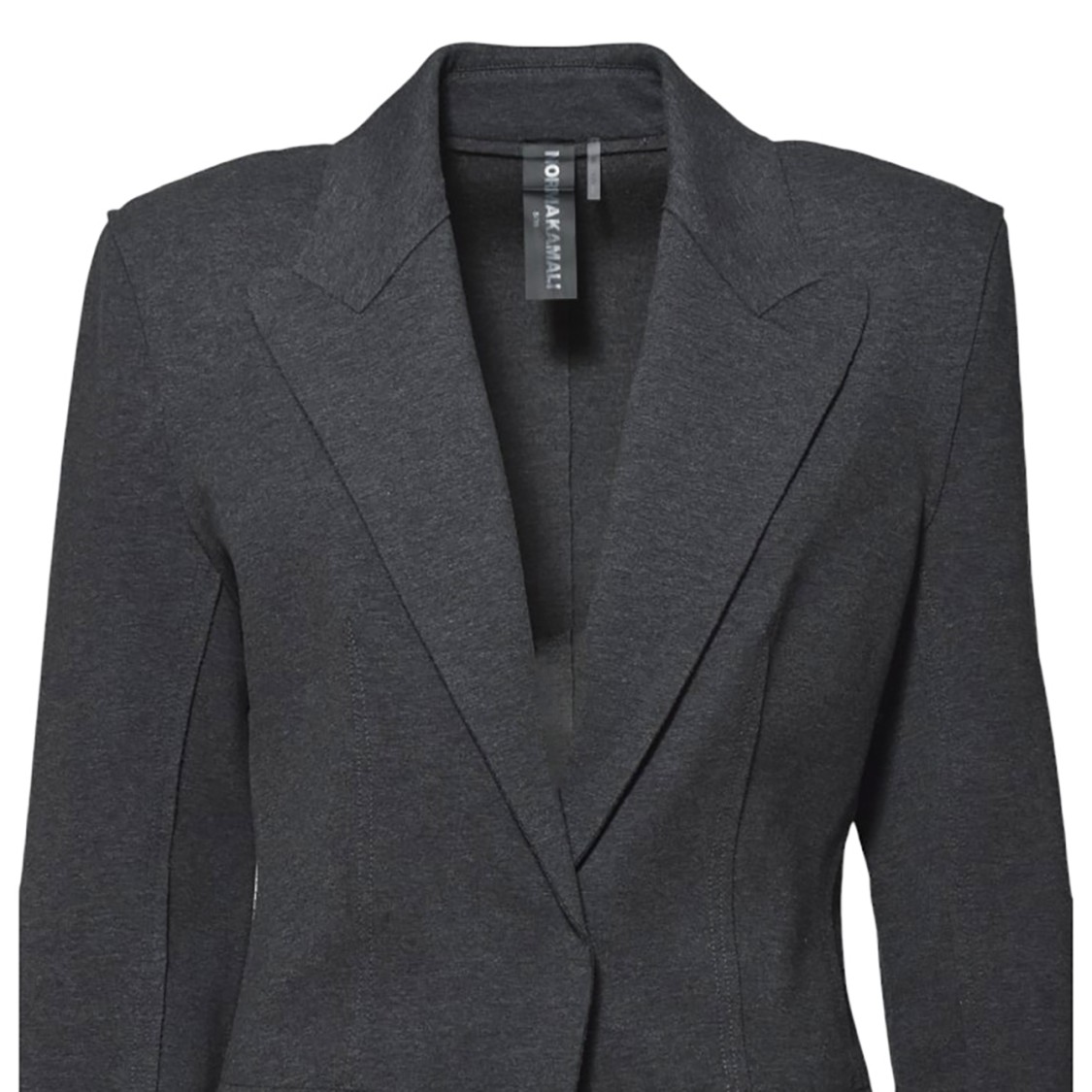 Norma Kamali Single-breasted Tailored Blazer