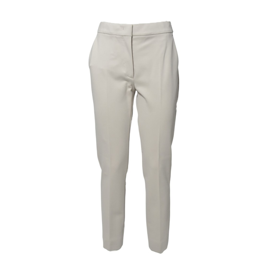 Max Mara Pearl Gray Viscose Blend Pegno Pants In Neutrals