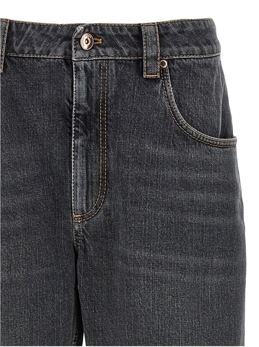 Brunello Cucinelli Jeans In Black